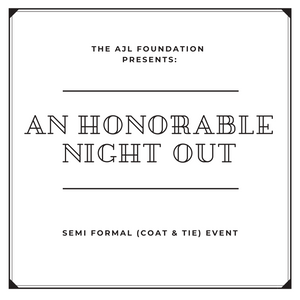 "An Honorable Night Out" Single Event Ticket