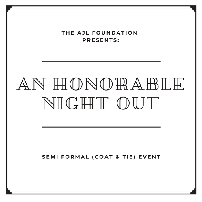 "An Honorable Night Out" Single Event Ticket